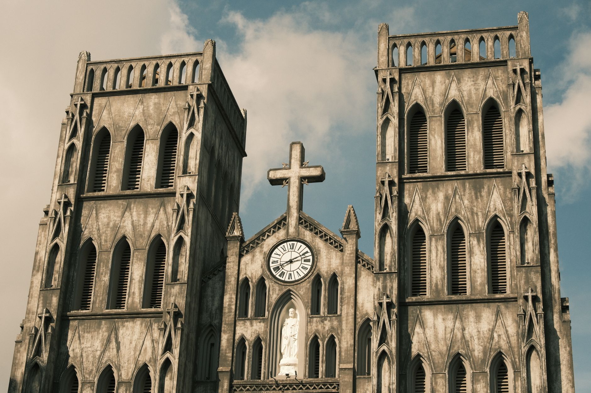 st joseph s cathedral in gothic architecture